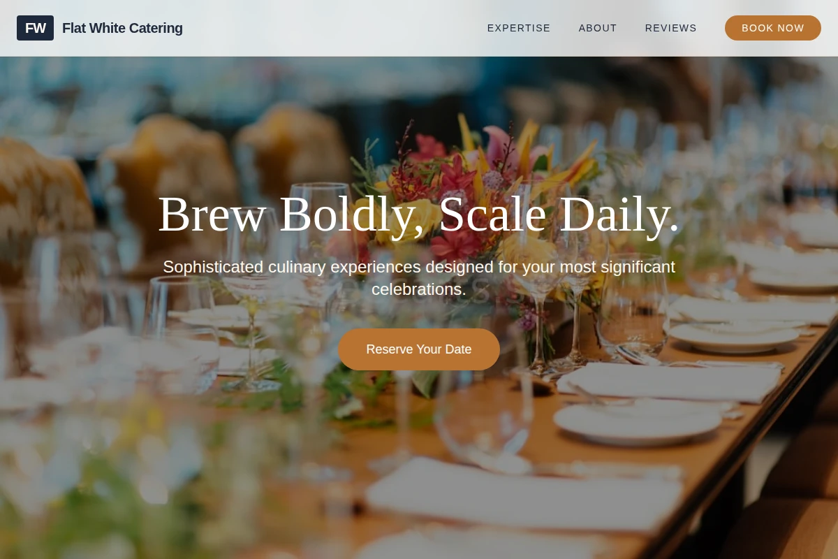 Flat White Catering