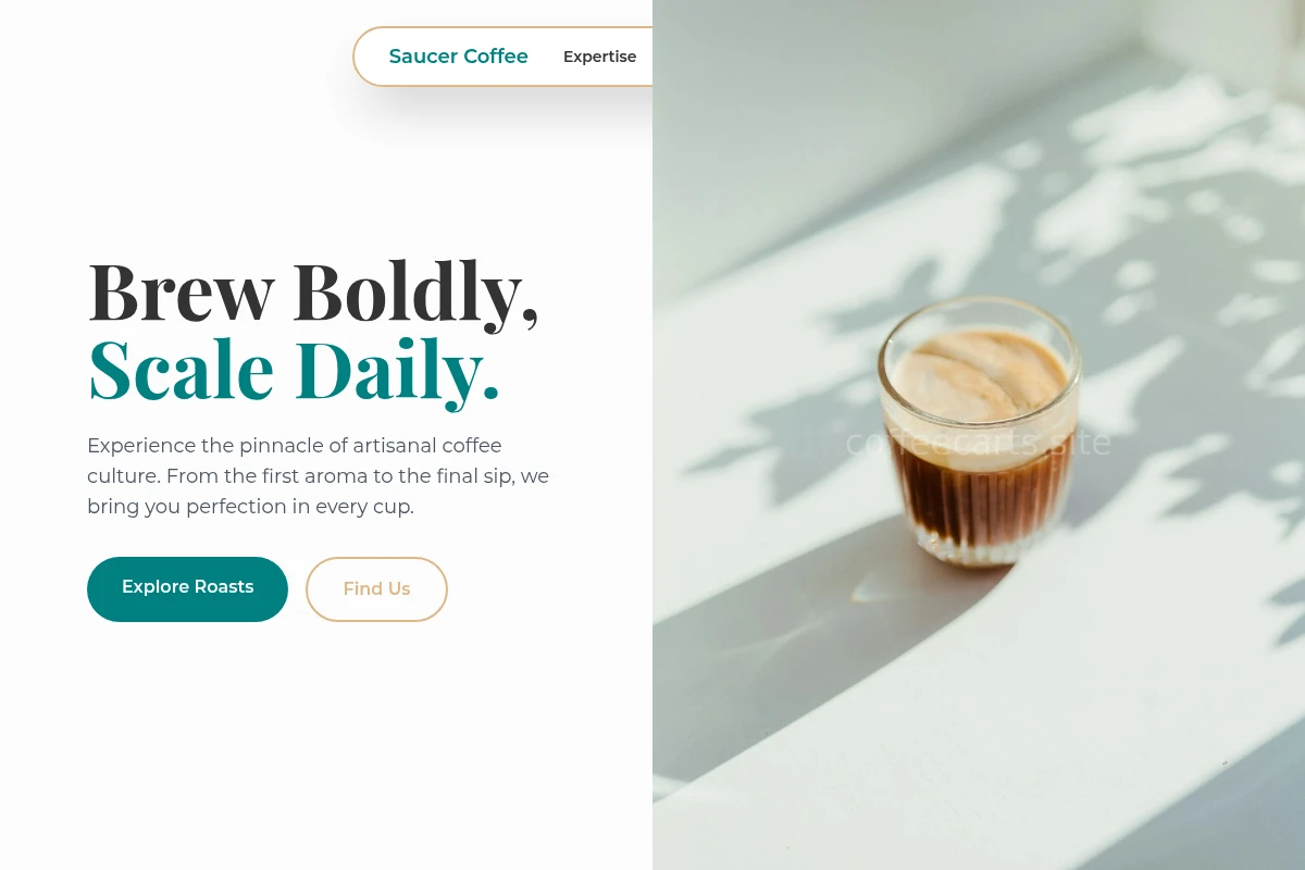 Saucer Coffee