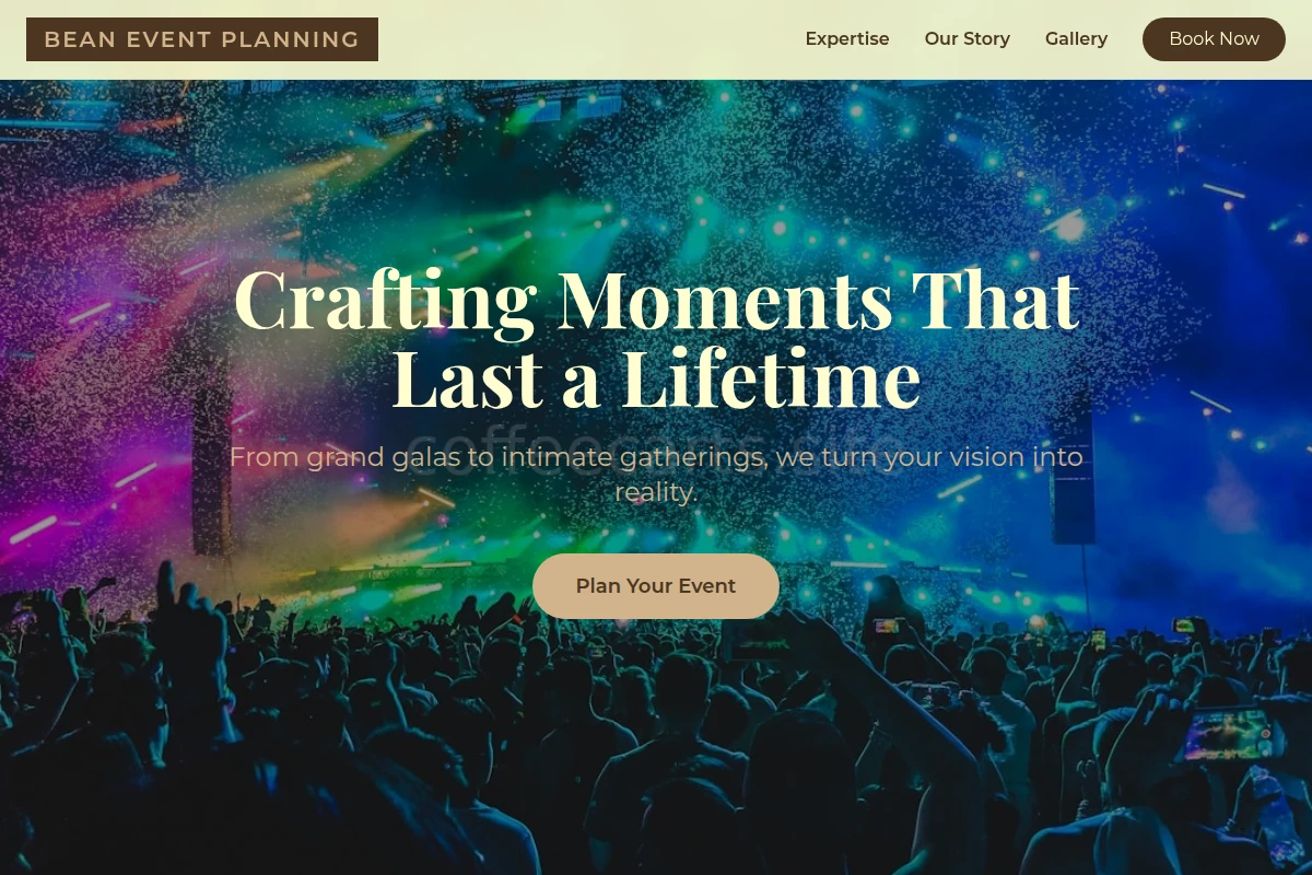 Bean Event Planning