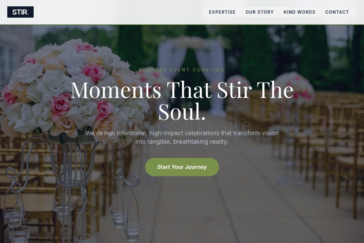 Stir Event Planning