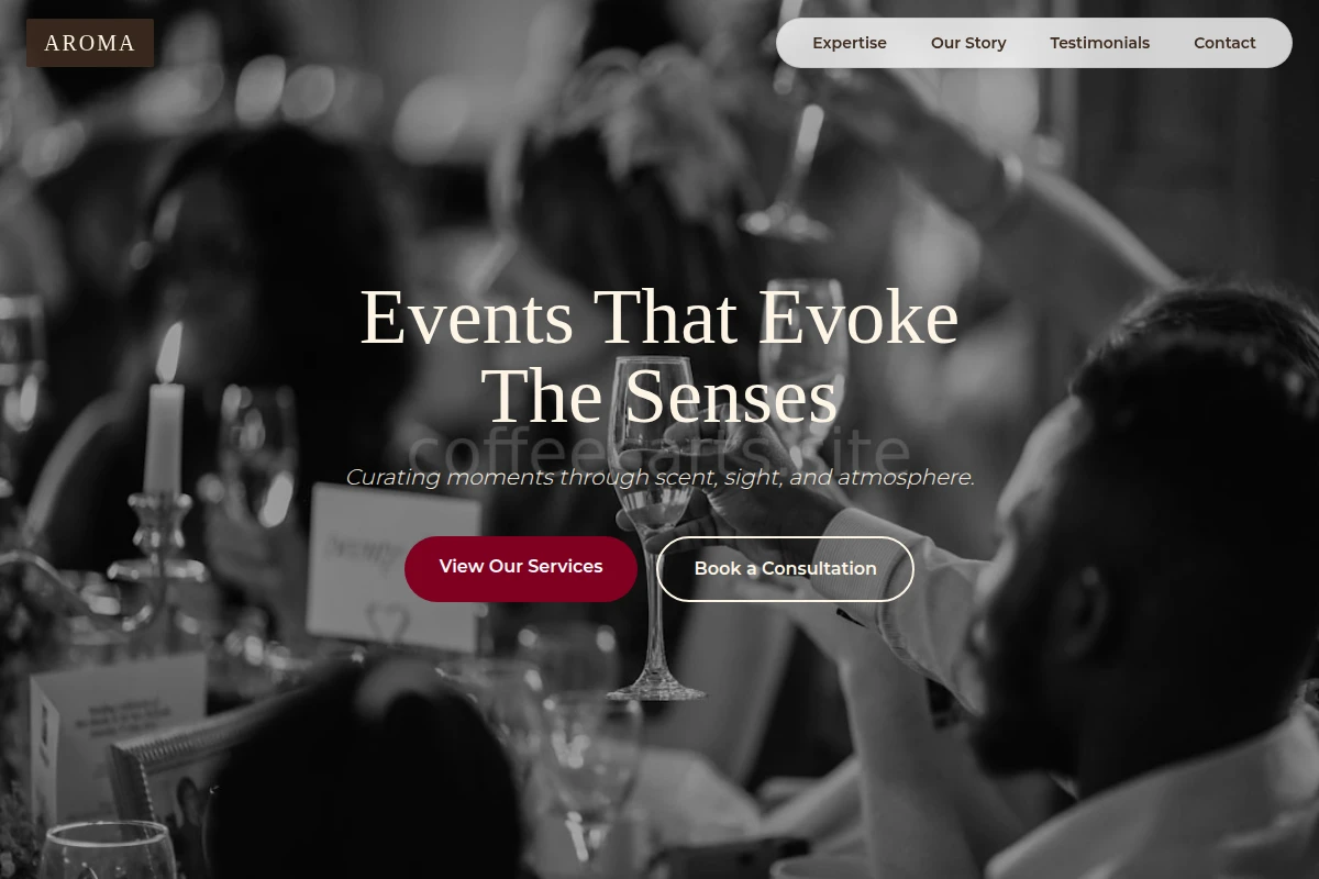 Aroma Event Planning