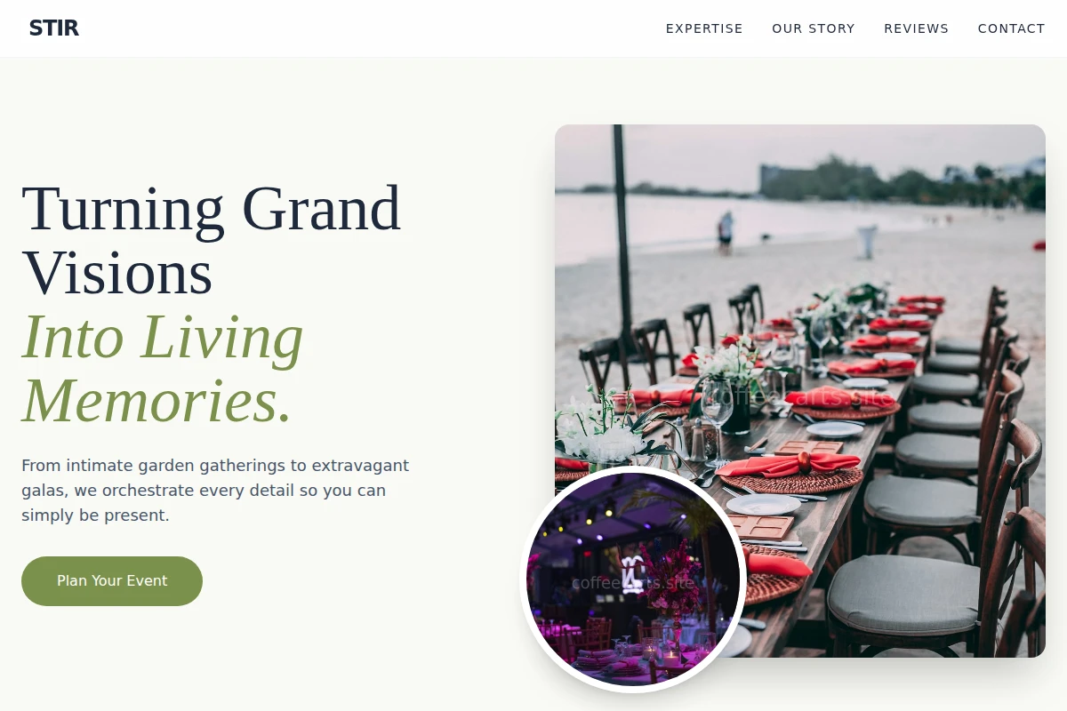 Stir Event Planning