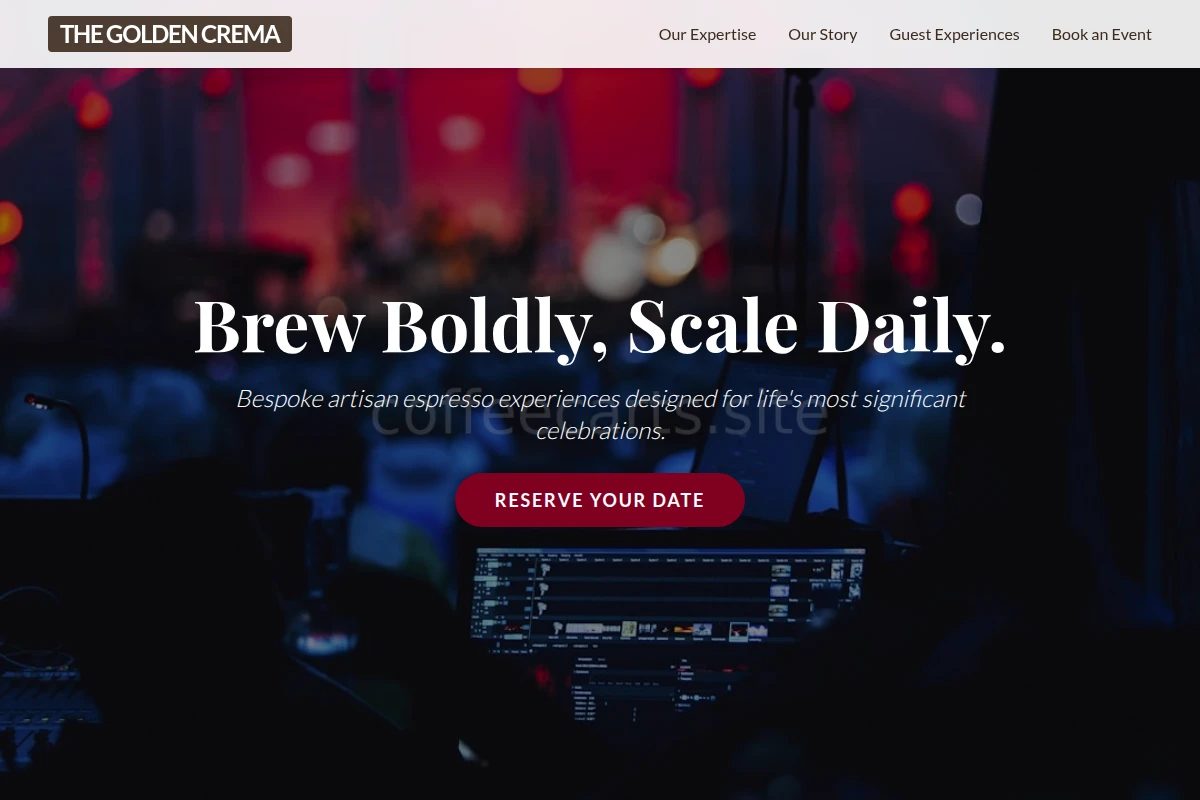 Barista Event Planning