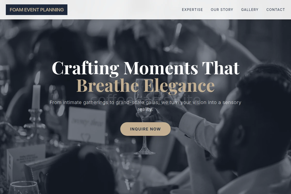 Foam Event Planning