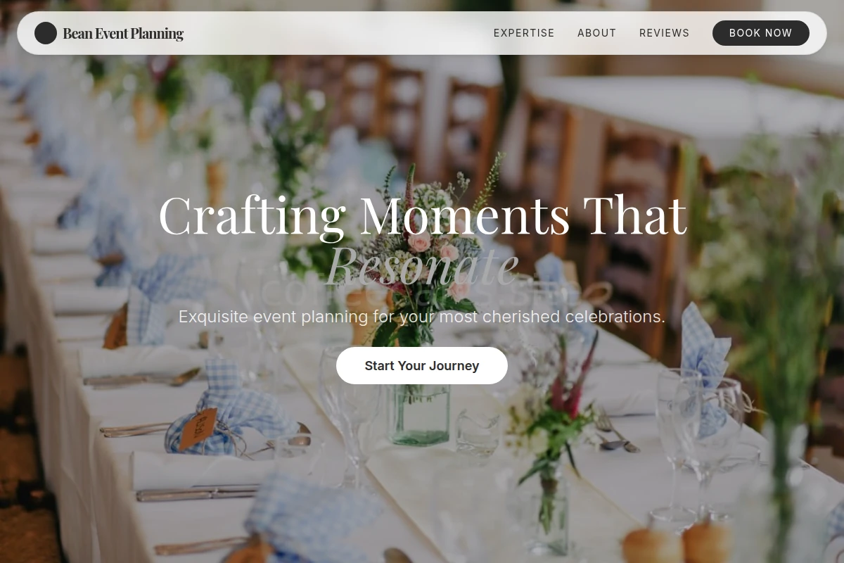Bean Event Planning