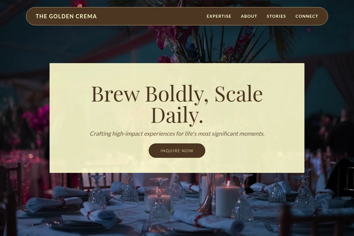 Crema Event Planning