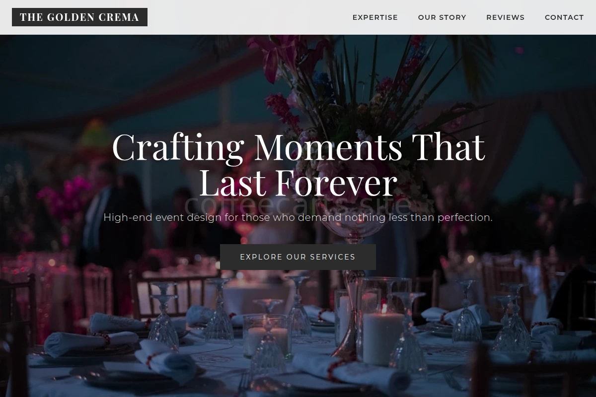 Crema Event Planning