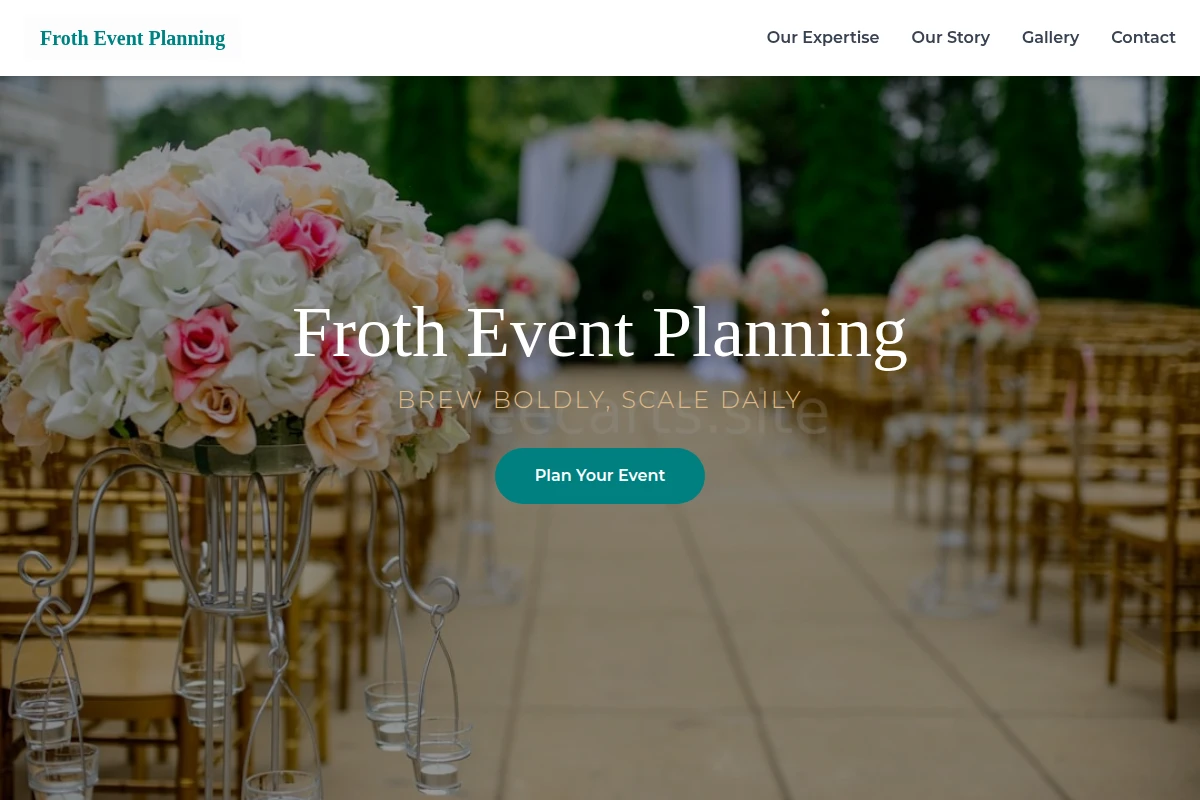 Froth Event Planning