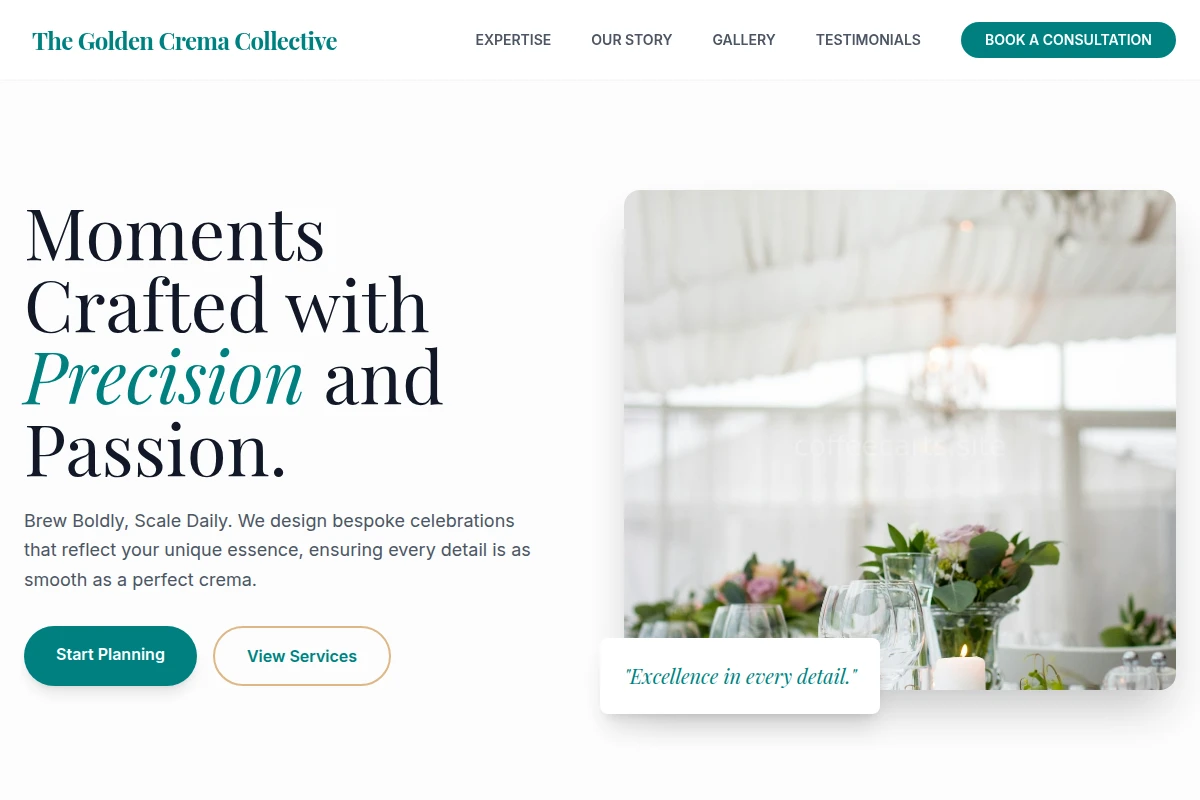 Flat White Event Planning