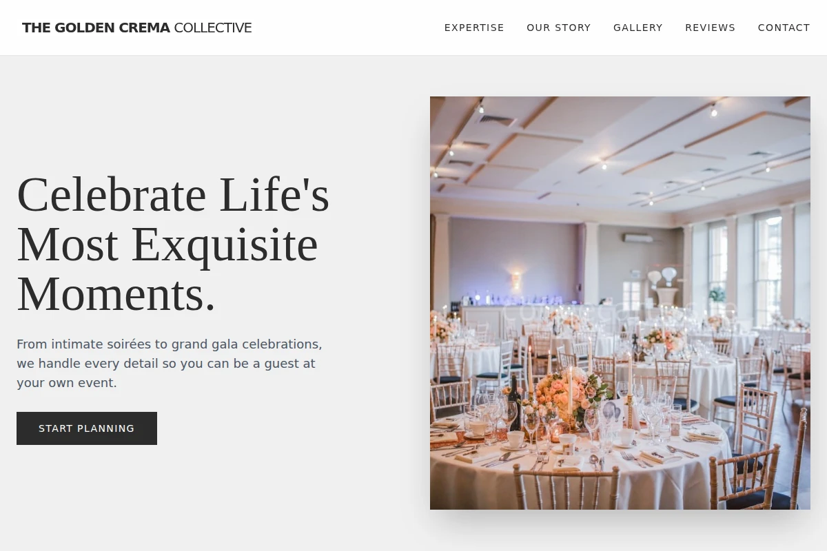 Cup Event Planning