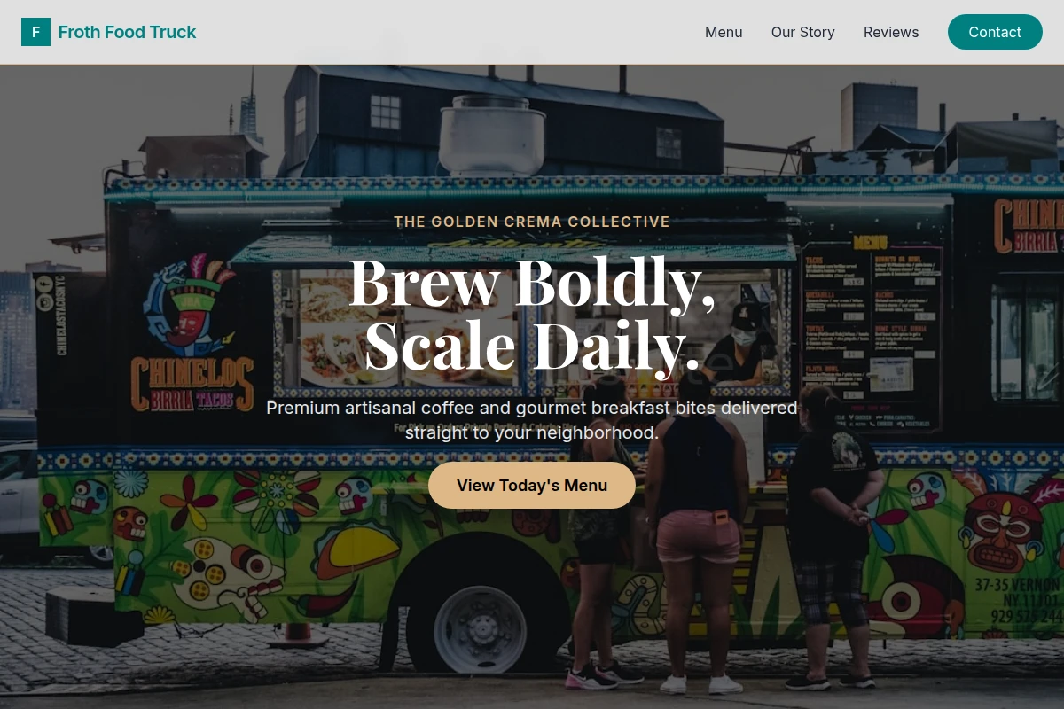Froth Food Truck