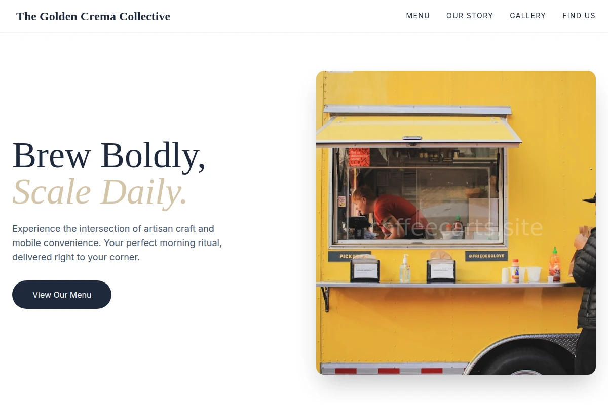 Cappuccino Food Truck