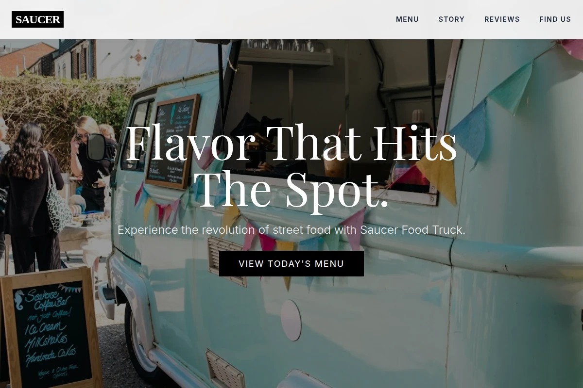 Saucer Food Truck