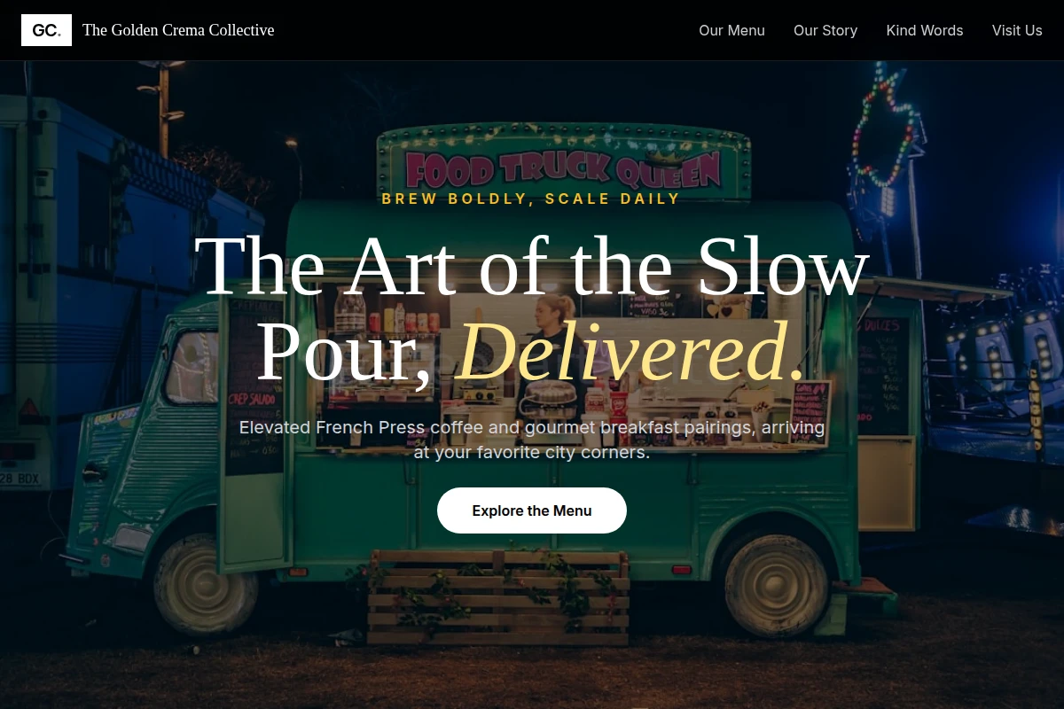 French Press Food Truck